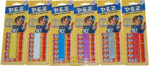 (image for) Pez Remake Regulars Set of 6 Exclusive Pez Visitor Center Cards