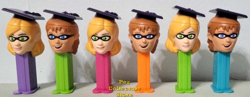 (image for) Pez Smart Vitamin Brainy Boys and Girls set of 6 Loose
