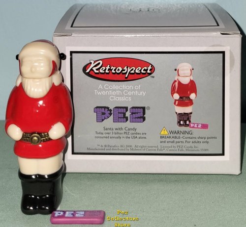 (image for) Retrospect Full Body Santa Pez PHB by Midwest of Cannon Falls MIB