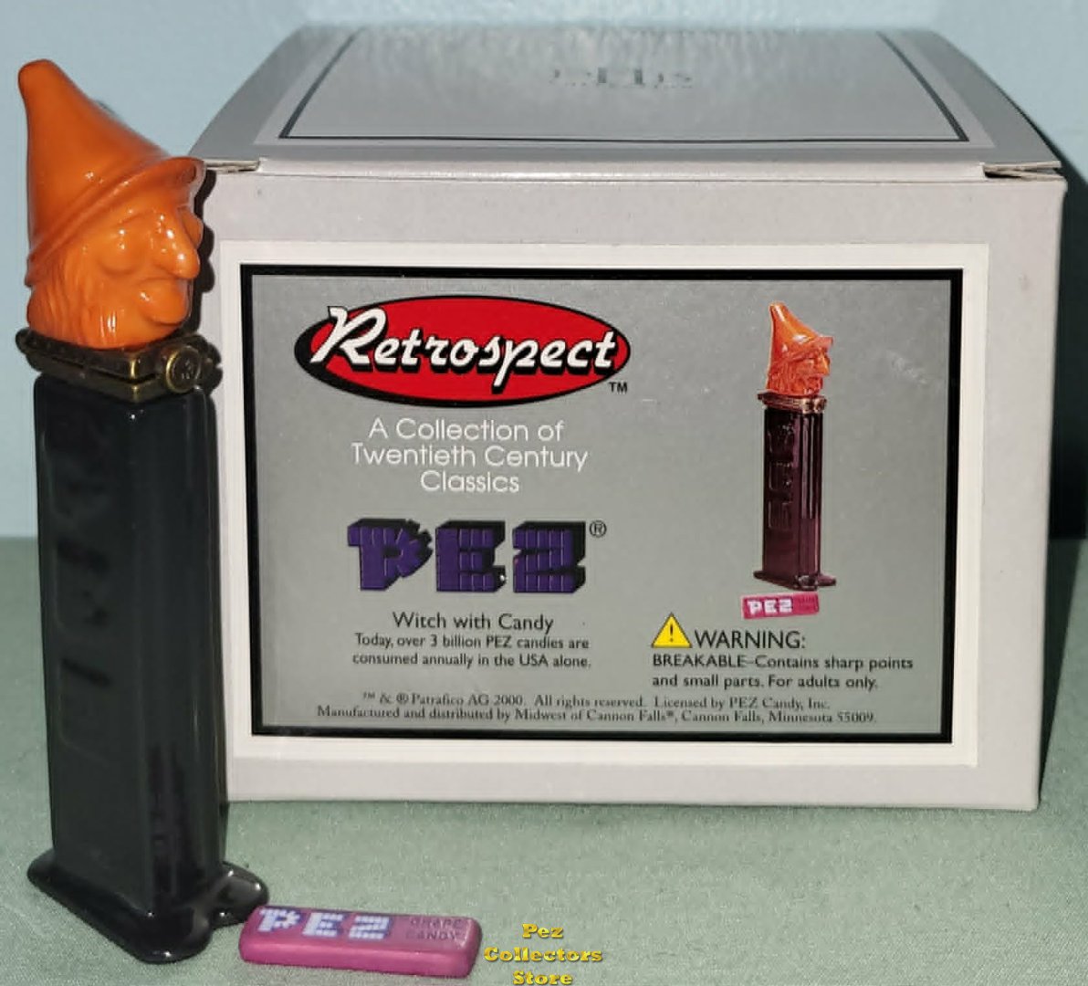 (image for) Retrospect Pez Witch PHB by Midwest of Cannon Falls MIB