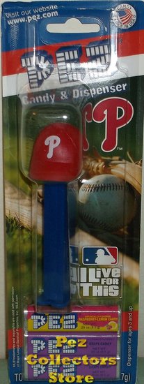 (image for) Philadelphia Phillies MLB Baseball Cap Pez MOC