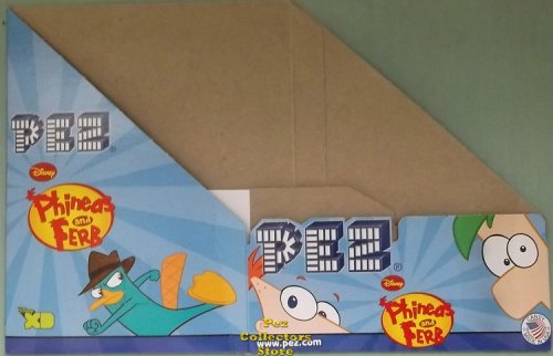 (image for) Phineas and Ferb Pez Counter Display 12 count Box