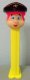 (image for) GITD Pink Hair Pilot Pez on Neon Yellow Steve Glew Outlaw Pez
