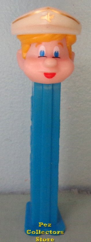 (image for) Take Off World Pilot Pez Pal on Blue Stem White Cap