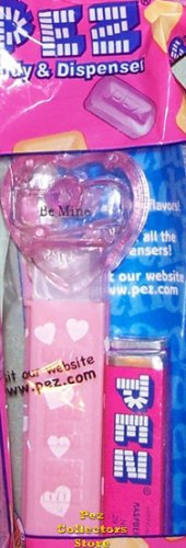 (image for) 2008 Pink Crystal Valentines Heart Pez - Be Mine