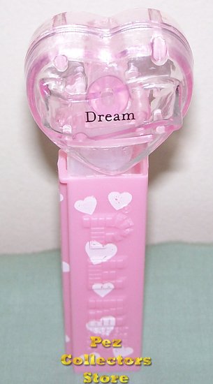 (image for) 2008 Pink Crystal Valentines Heart Pez - Dream Loose - Click Image to Close