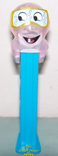 (image for) Pink Crystal Octopus from Crazy Animals Pez Loose