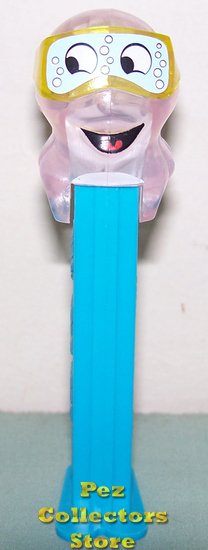 (image for) Pink Crystal Octopus from Crazy Animals Pez Loose