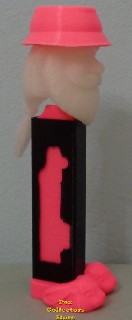 (image for) Pink 3D Printed The Pez Outlaw McHooker Pez Signed by Glew