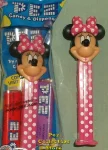 Disney Junior Minnie Mouse Pez - Pink with White Polka-dots MIB