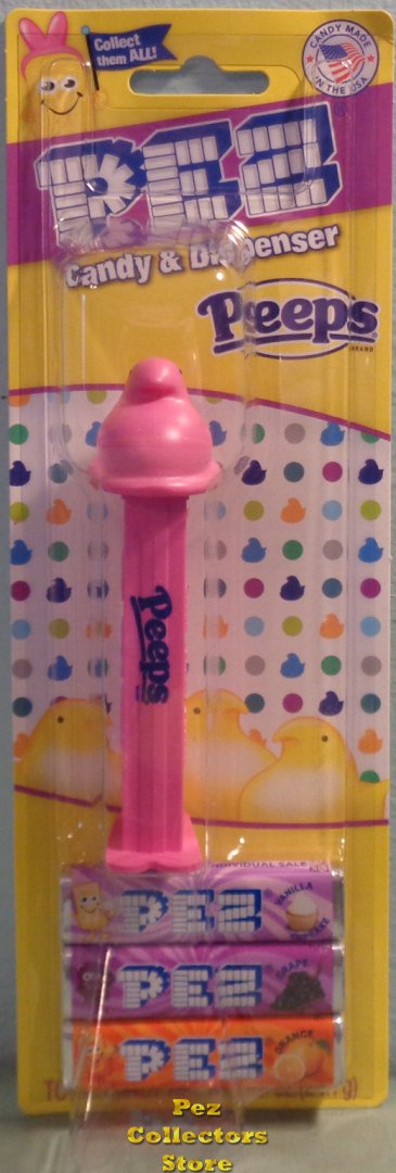 (image for) 2021 Pink Peeps Pez MOC - Click Image to Close
