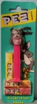 Spike Pez on Neon Pink Stem Mint on European Tom and Jerry Card