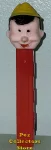 (image for) Pinocchio A Pez Yellow Hat Metal Pin NF 2.6 Austria Stem
