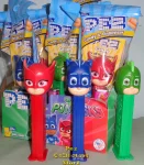 PJ Masks Pez Catboy, Gekko and Owlette Set MIB