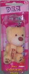 (image for) 2011 Pez Valentines Plush Yellow Teddy Bear