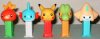 (image for) Set 004 Pokemon 1 Mini Pez Dispenser Set of 5