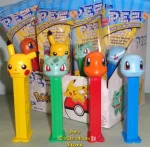 Pokemon Pez Pikachu, Bulbasaur, Charmander & Squirtle Set MIB