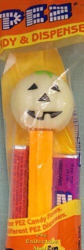 (image for) Polly Pumpkin Pez Glow in the Dark Head MIB