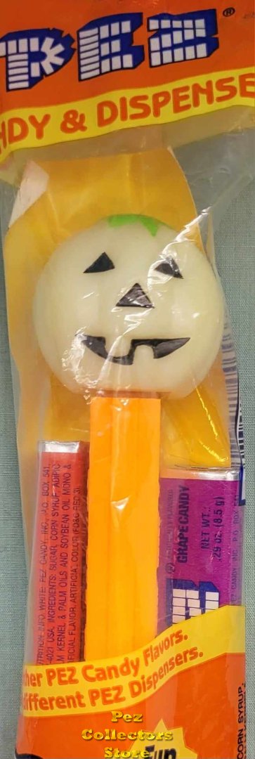 (image for) Polly Pumpkin Pez Glow in the Dark Head MIB