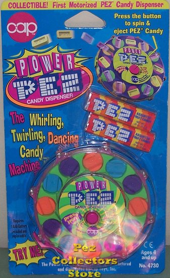(image for) Purple Power Pez Candy Dispenser Series 1 MOC
