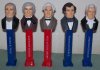 (image for) LOOSE USA Presidential Pez Series Volume 3 Set - 1845 to 1861