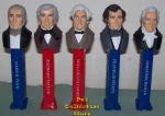 LOOSE USA Presidential Pez Series Volume 3 Set - 1845 to 1861