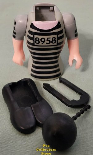 (image for) Prisoner or Convict Pez Body Parts from Series 2 Loose