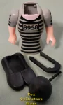 (image for) Prisoner or Convict Pez Body Parts from Series 2 Loose