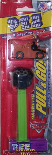 (image for) Disney Pull and Go Detachable Cars 2 Mater Pez MOC