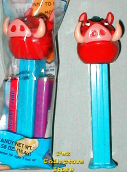 (image for) Original Pumba Pez from Disney Lion King Loose - Click Image to Close