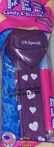 (image for) 2008 Purple Valentines Heart - Block Font U R Special MIB