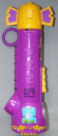 (image for) Purple Jungle Mission Survivors Pez Flashlight Loose - Click Image to Close