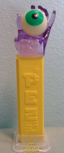 (image for) Purple Crystal Hand Psych Eye Pez loose
