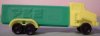 (image for) D Series Truck R2 Yellow Cab on Green Trailer Pez