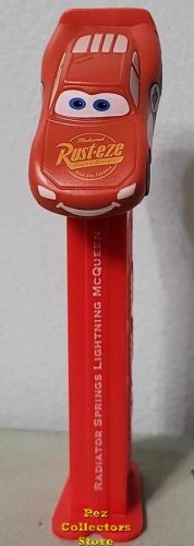 (image for) Radiator Springs Lightning McQueen Pez on Red Stem Loose