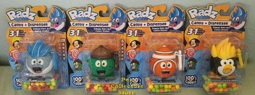 (image for) Radz Splash Set of 4 Marino, Speedy, Finn, and Tux MOC