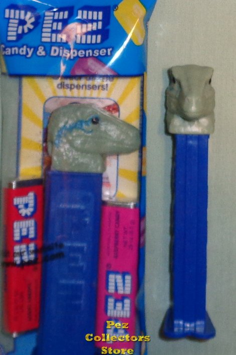 (image for) Jurassic World Blue the Raptor Pez MIB