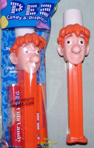 (image for) Ratatouille Linguini the former Garbage Boy Pez MIB