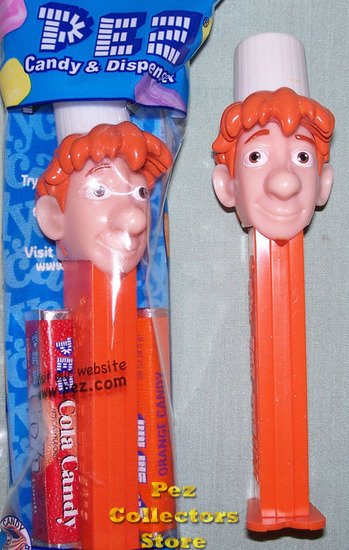 (image for) Ratatouille Linguini the former Garbage Boy Pez MIB - Click Image to Close