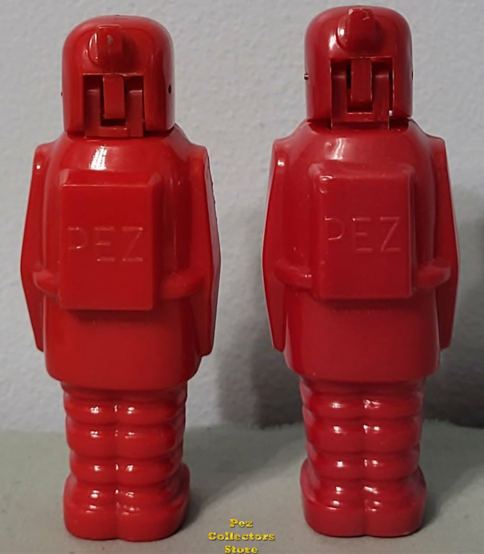 Modal Additional Images for Dark Red Full Body Space Trooper Robot Pez from 1955
