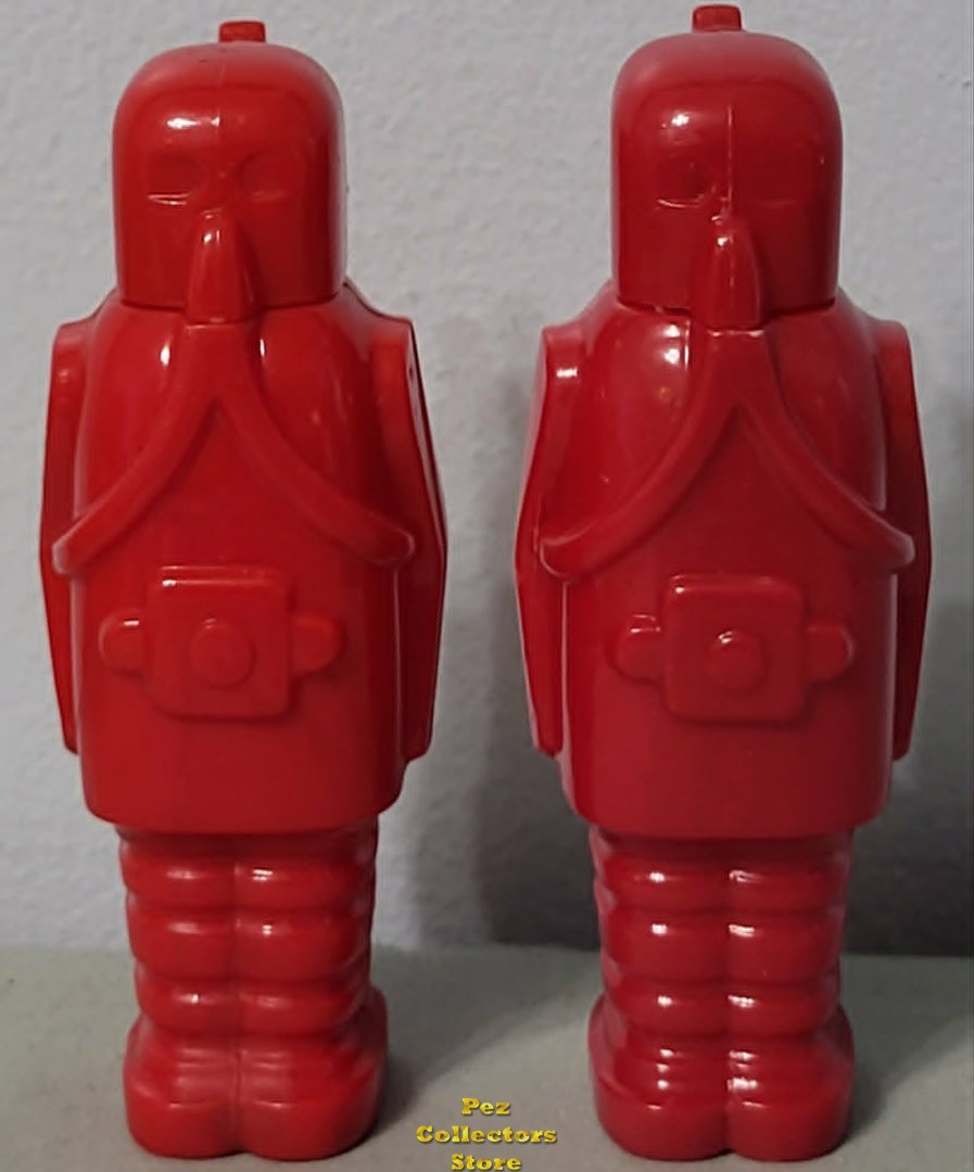 (image for) Dark Red Full Body Space Trooper Robot Pez from 1955