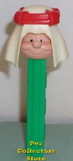 (image for) Red Band Sheik Ivory Burnoose Pez Pal Vintage 3.4 Green NF Pez - Click Image to Close