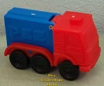 Pez Party Favor Mini Truck Red Cab Blue Trailer Stem Loose (image for) Pez Party Favor Mini Truck Red Cab Blue Trailer Stem Loose