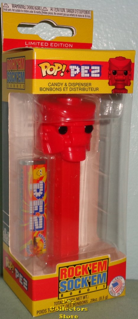 (image for) Games - Red Rock 'em Sock 'em Robot POP!+PEZ