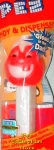 Jack-O-Lantern Revised Pumpkin Pez with GITD Stem MIP!