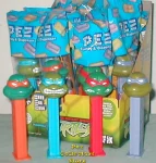 (image for) Revised Teenage Mutant Ninja Turtles Set of 4 Pez MIB!