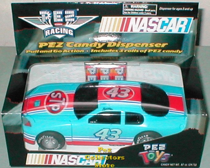 (image for) Richard Petty Pull n Go Action Nascar Racing Car Pez - Click Image to Close