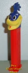 Canadian Road Runner B Pez with Decal Eyes on Red Stem
