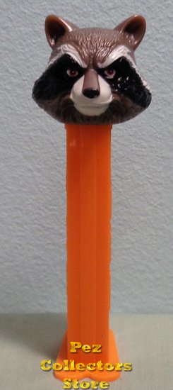 (image for) Rocket Raccoon from Marvel Guardians of the Galaxy Pez Loose - Click Image to Close