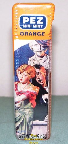 (image for) Empty Rockwell Serenade Pez Mini Mint - Orange